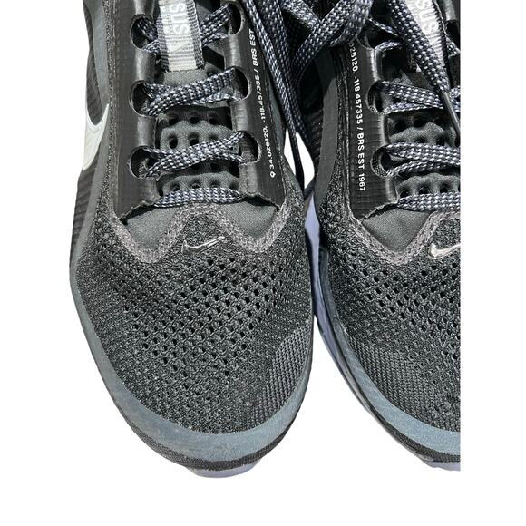 Nike Pegasus Premium Running Shoes HQ2592-006 Black Metallic Silver Size 10.5 - Picture 4 of 12